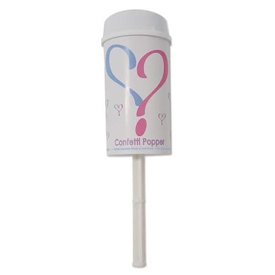 Beistle 8.8oz. Gender Reveal Push Up Confetti Poppers